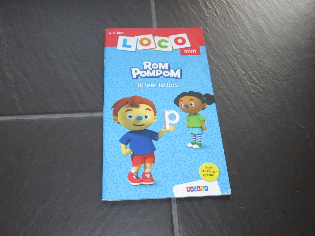 Mini loco boekje ik leer letters, 4-6 jaar. Mooi boekje, Kinderen en Baby's, Speelgoed | Educatief en Creatief, Zo goed als nieuw