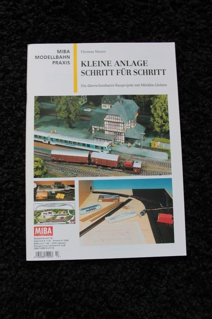 (MIBA) Kleine anlage schritt fur schritt, Overige merken, Wisselstroom, Nieuw, Boek, Tijdschrift of Catalogus