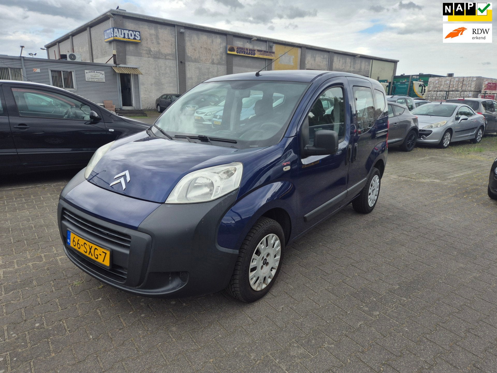 Citroen Nemo Citroen Nemo 1.4i Multispace, Voorwielaandrijving, Euro 5, Zwart, 4 cilinders