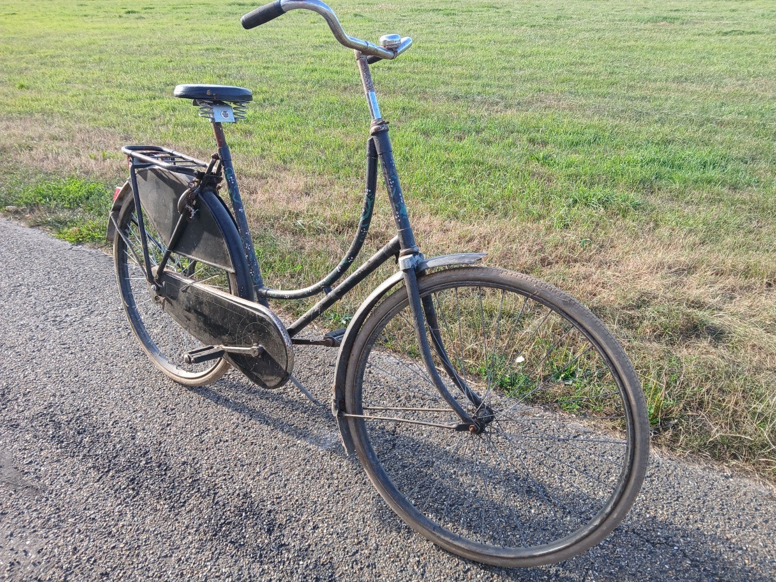 oldtimer damesfiets, Ophalen, Gebruikt, Terugtraprem