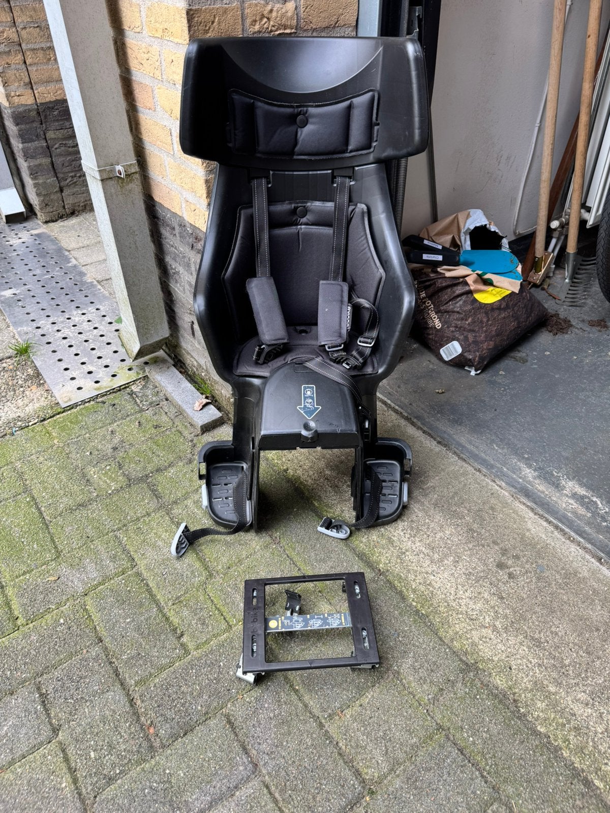 Bobike Fietsstoel met zijbescherming, Fietsen en Brommers, Fietsaccessoires | Fietsstoeltjes, Ophalen, Achterzitje, 15 t/m 36 kg