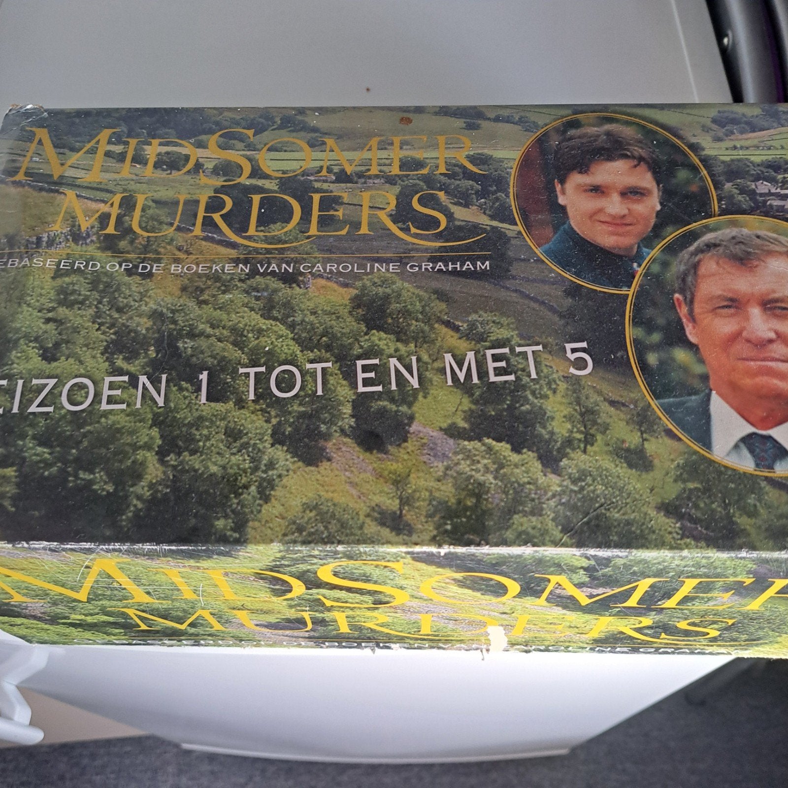 Midsomer Murders Seizoen 1-5 DVD Boxset, Misdaad, Nederlands, Ophalen of Verzenden, Vanaf 12 jaar