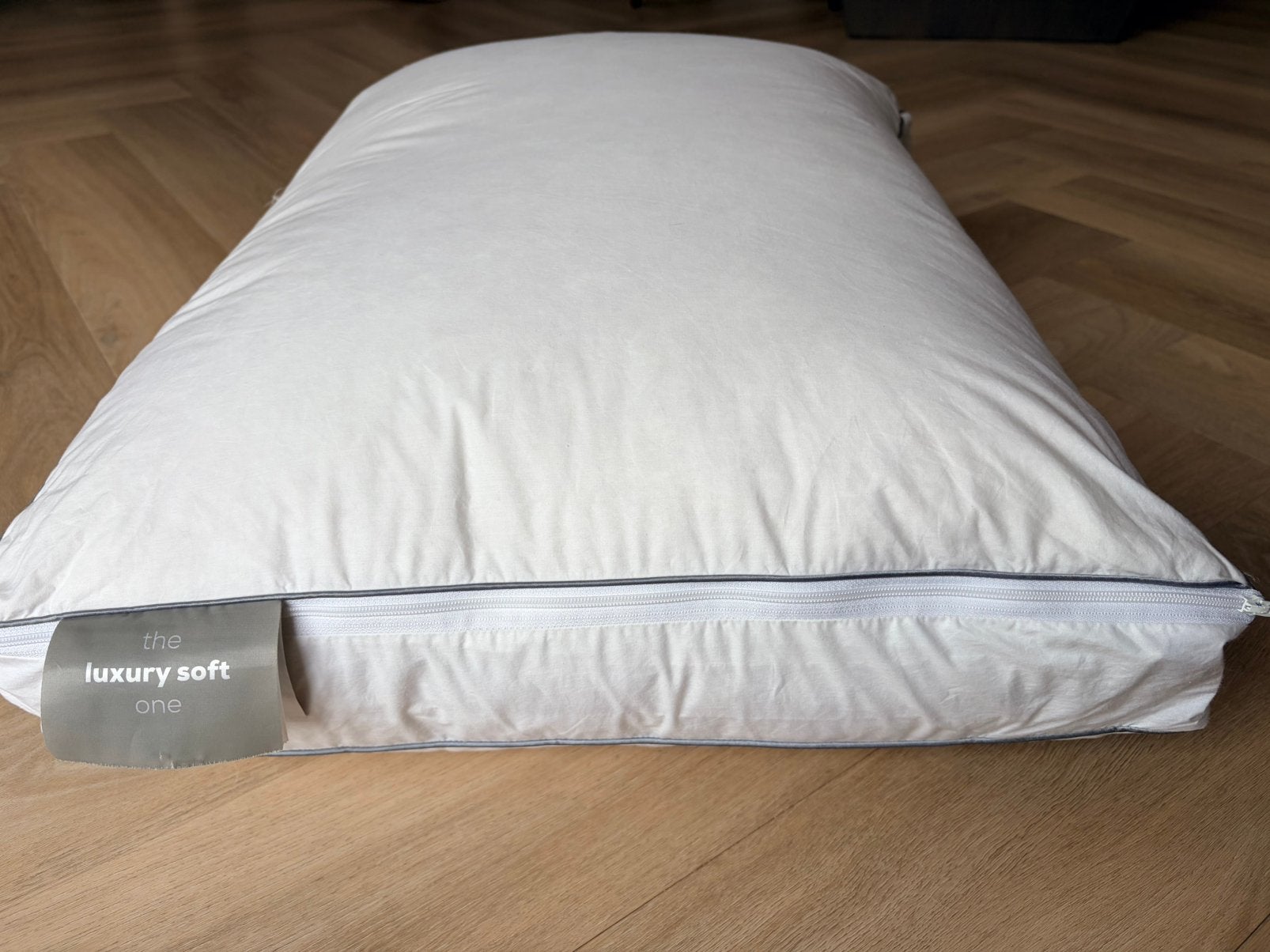 Vrijwel nieuw Swiss Sense hoofdkussen dons veren 65x50 cm, Overige merken, Wit, Hoofdkussen, Dubbelzijdig