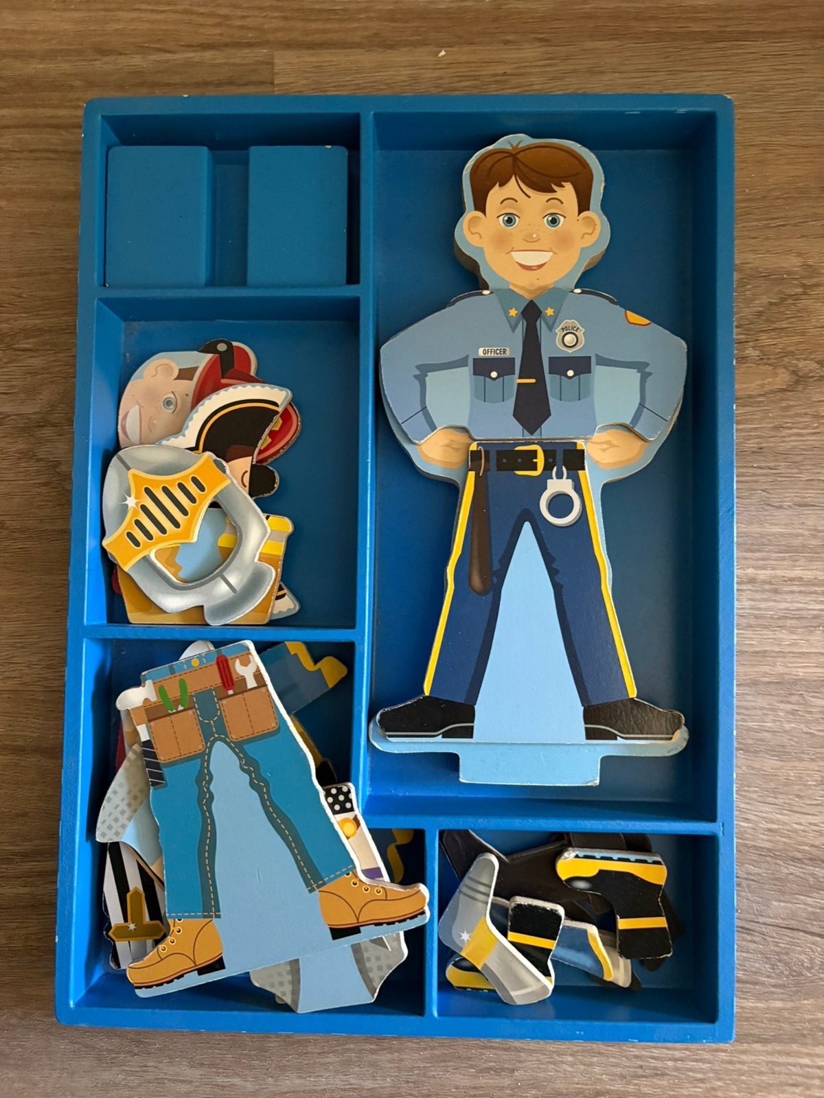 Melissa and Doug Magnetisch Fantasiefiguur Billy aankleedpop, Ophalen of Verzenden, Zo goed als nieuw, Overige onderwerpen