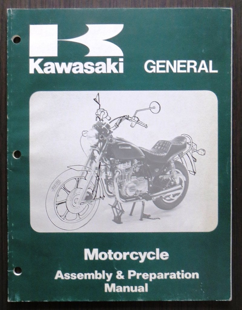 Kawasaki Motorcycle Assembly & Preparation Manual - 1995, Verzenden, Kawasaki