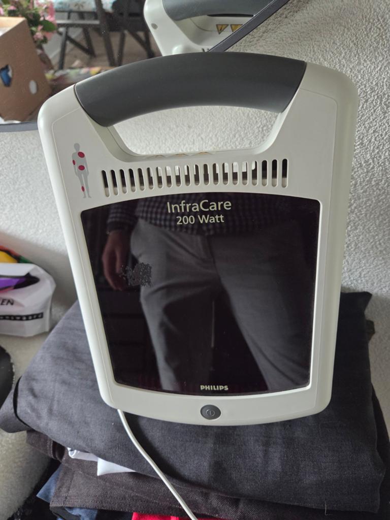 Philips InfraCare 200 Watt Infraroodlamp voor Spierpijn, Witgoed en Apparatuur, Ophalen of Verzenden