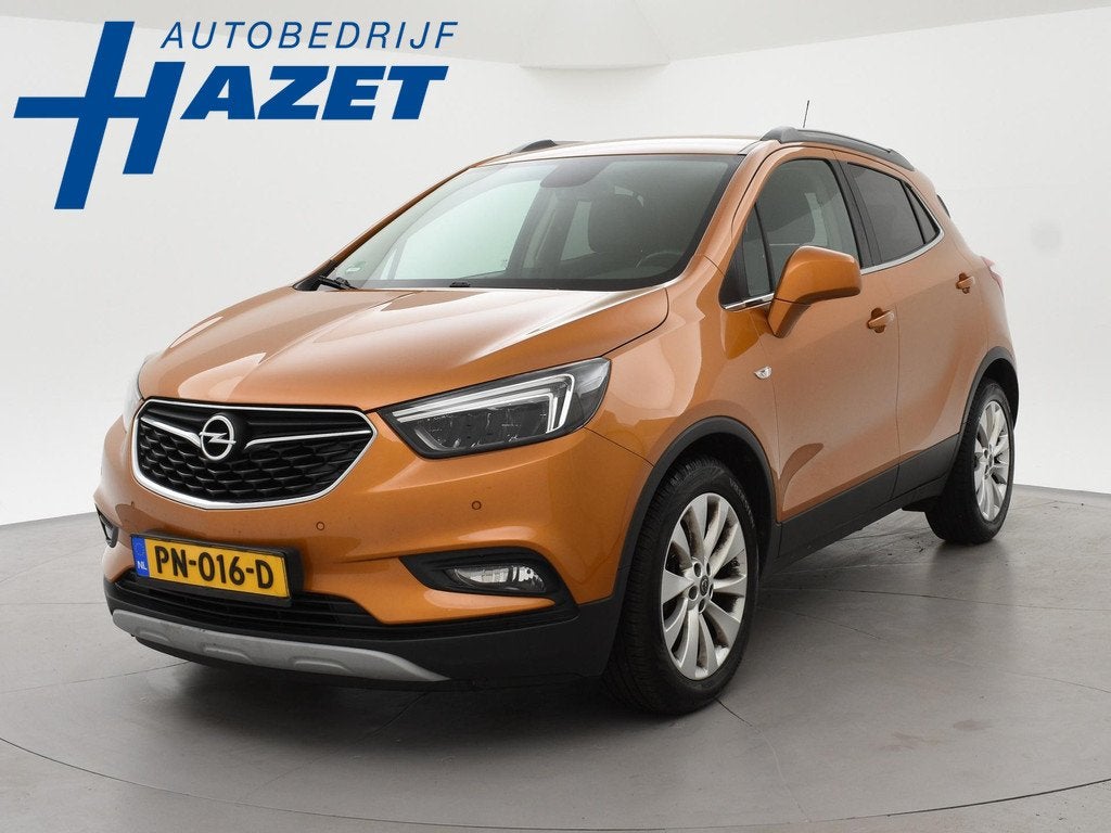 Opel Mokka X 1.4 TURBO 140 PK 4X4 4WD INNOVATION + TREKHAAK, 1345 kg, Gebruikt, Euro 6, Bruin