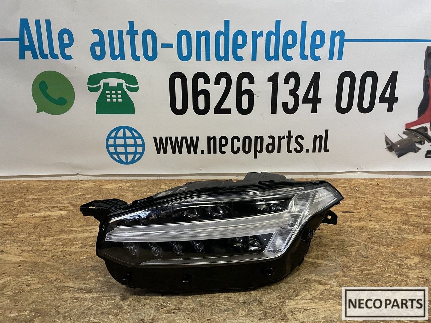 VOLVO XC90 VOL LED KOPLAMP LINKS ORIGINEEL 32228688, Auto-onderdelen, Verlichting, Gebruikt, -, -, Ophalen of Verzenden