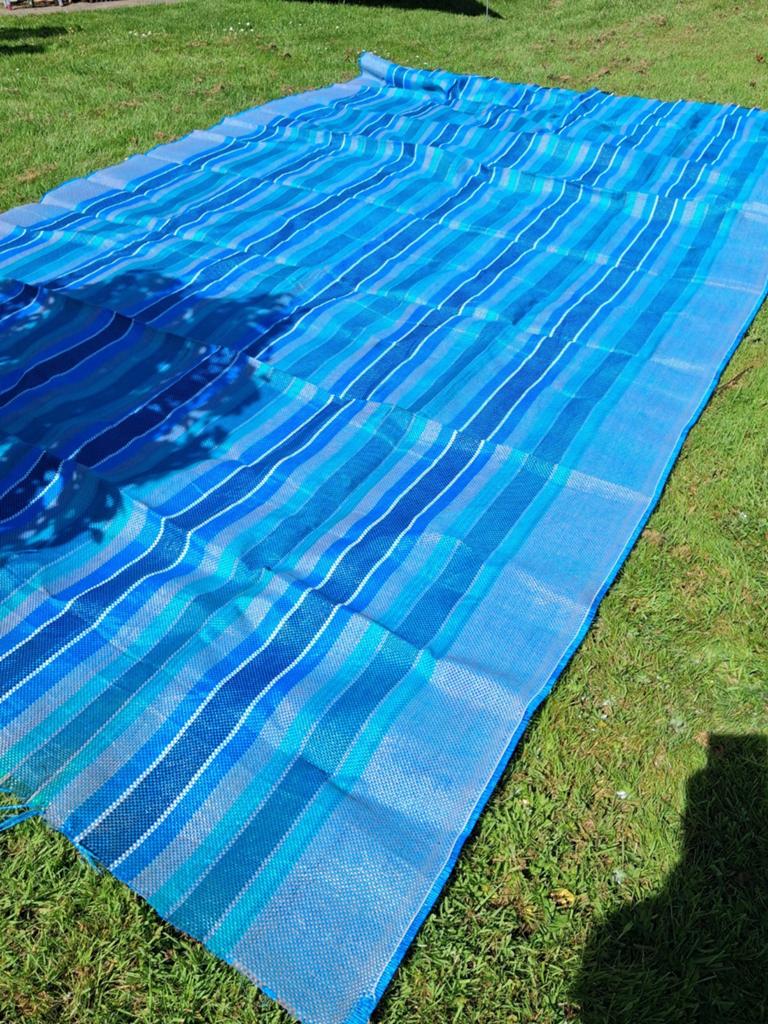 Caravanluifel/voortent vloerkleed 2.50 x 4.80 m, kunststof, Caravans en Kamperen, Kampeeraccessoires, Ophalen of Verzenden