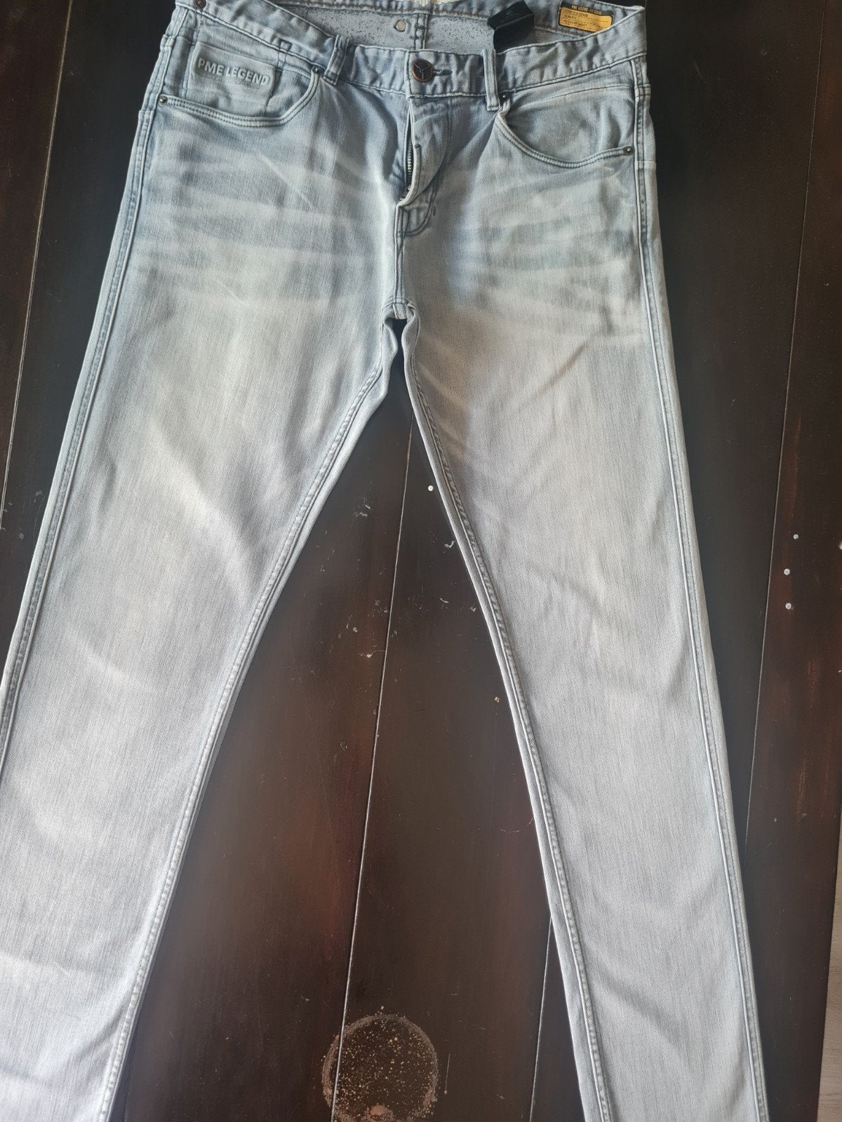 GRIJZE PME LEGEND NIGHTFLIGHT SLIM STRETCH JEANS SIZE 33/36, Ophalen of Verzenden, Zo goed als nieuw, W33 - W34 (confectie 48/50)