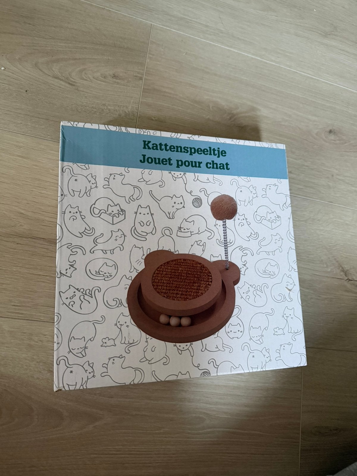 Kattenspeeltje, Ophalen, Zo goed als nieuw