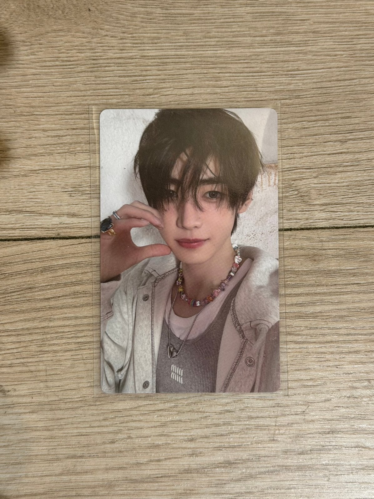 enhypen sunghoon official untold:romance album photocard pob, Ophalen of Verzenden, Zo goed als nieuw, Foto of Kaart