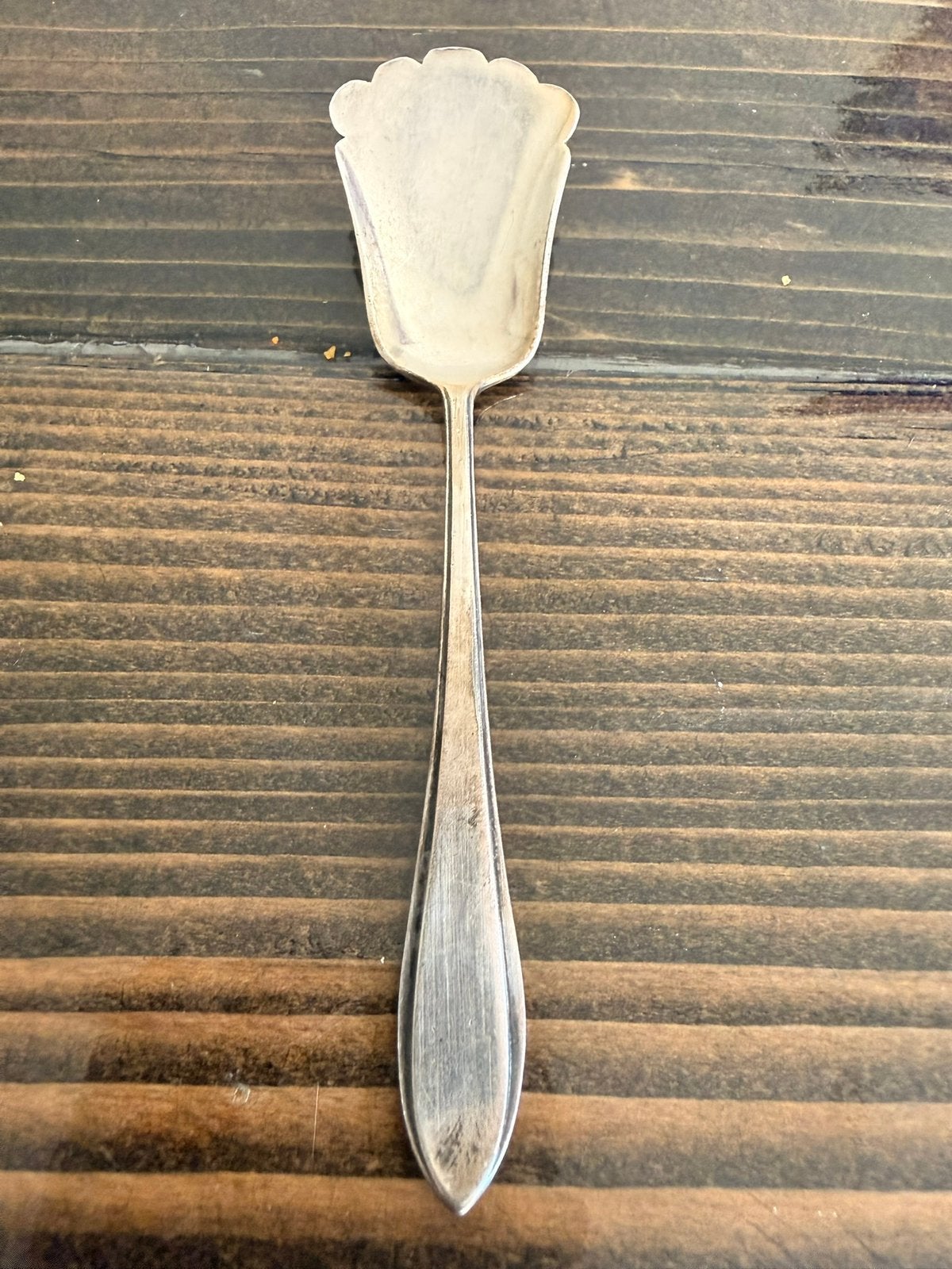 Gero 90 verzilverd suikerlepeltje / suikerschepje, Antiek en Kunst, Ophalen of Verzenden