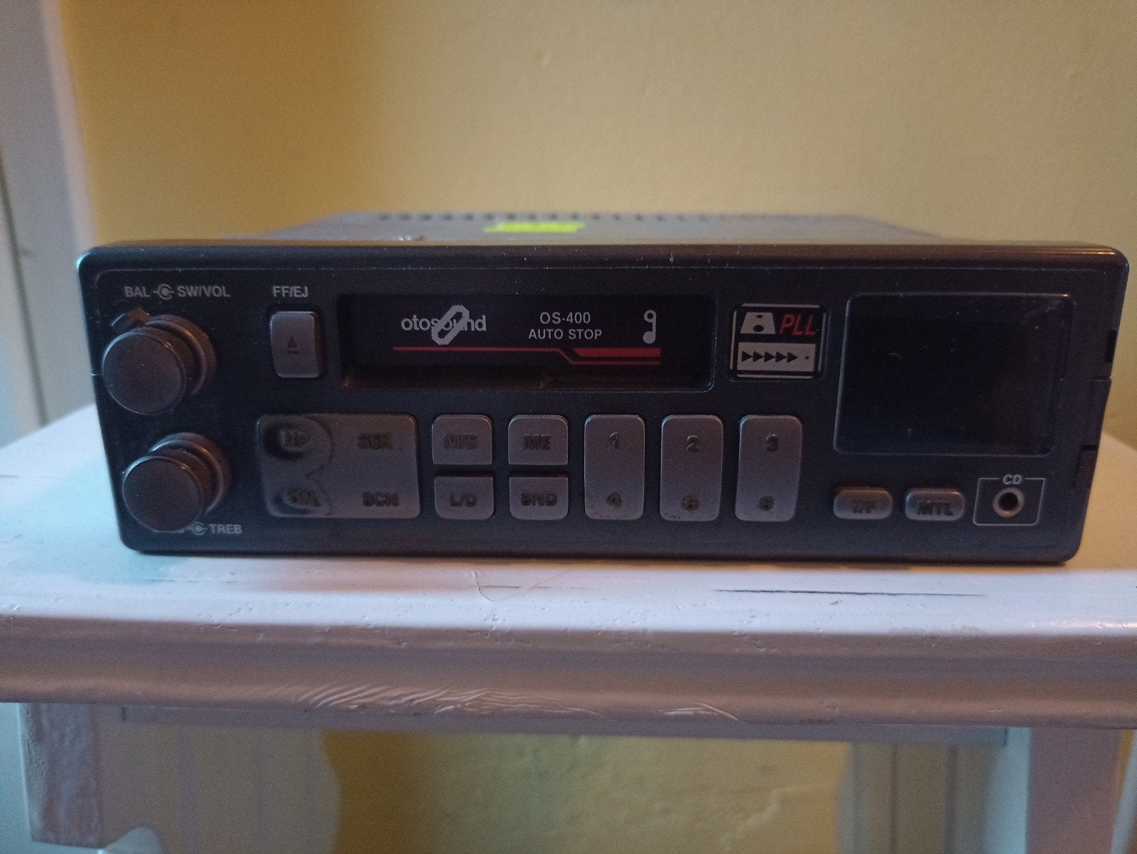 Otosound OS-400 Autoradio met Cassettespeler, Ophalen of Verzenden, Gebruikt