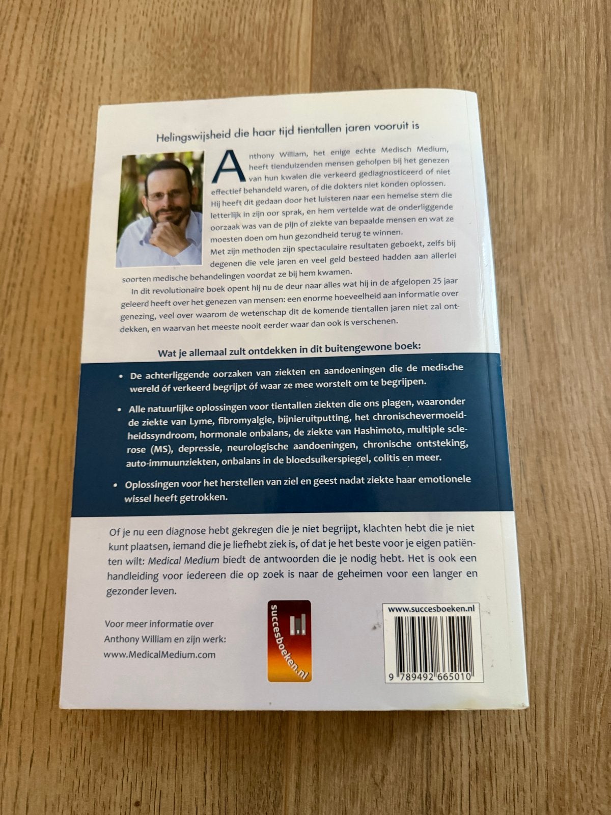 Medical Medium - Anthony William - Nederlandse editie, Ophalen of Verzenden, Gelezen, Gezondheid en Conditie