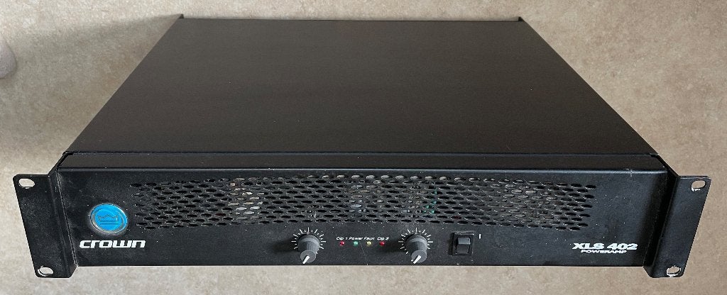 Crown XLS-402 gemodificeerd, Overige merken, Ophalen of Verzenden, Zo goed als nieuw, 120 watt of meer