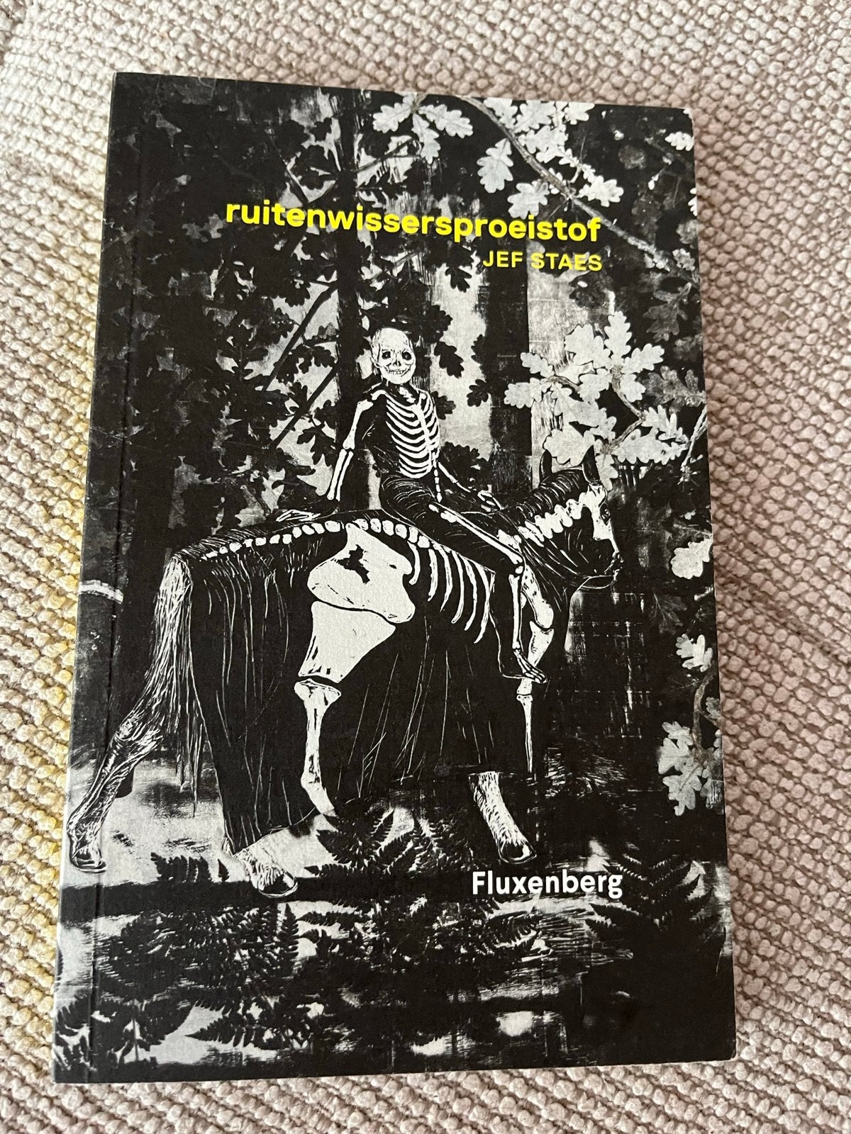 Ruitenwissersproeistof - Jef Staes (Poëzie), Ophalen of Verzenden, Zo goed als nieuw