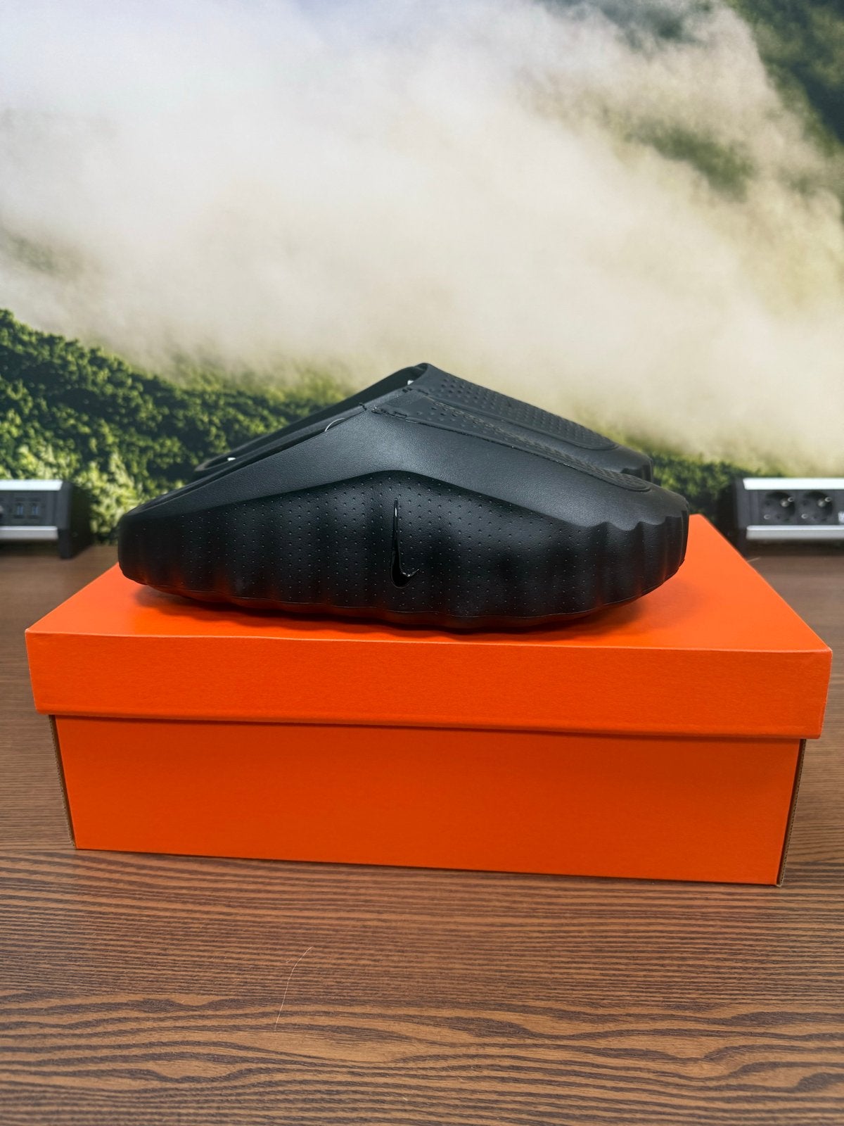 Nike Mind 001 Triple Black Maat 46, Kleding | Heren, Schoenen, Zwart, Nieuw, Ophalen, Slippers