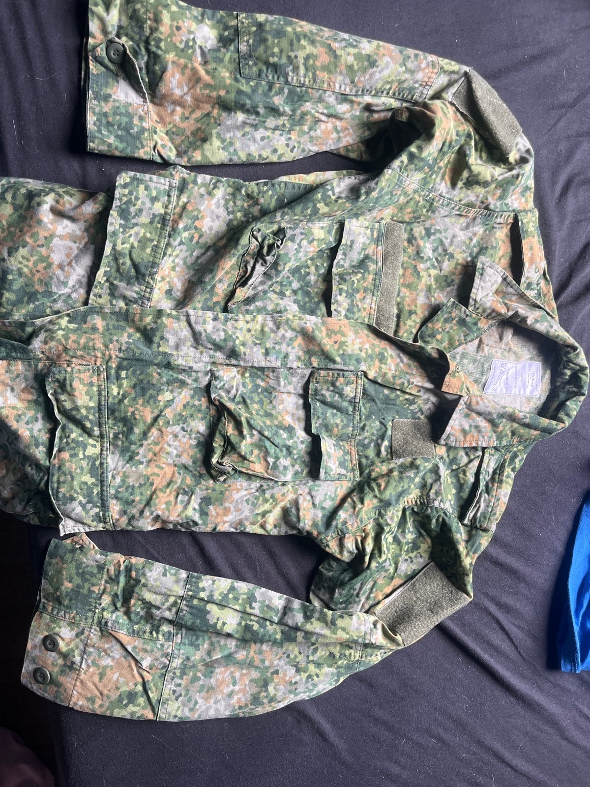Militair groen NFP jasje maat SR (mariniers of landmacht), Ophalen, Landmacht, Nederland, Kleding of Schoenen