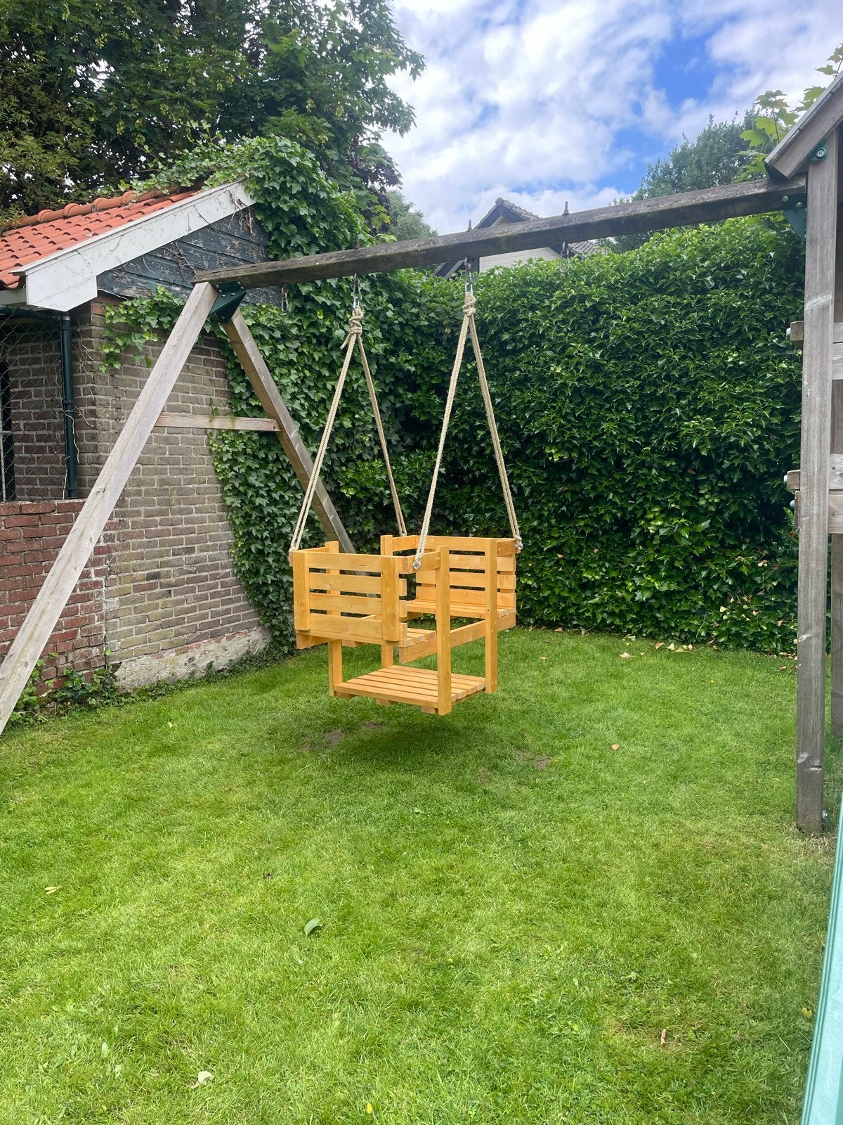 Zelfgemaakte houten schommel voor kinderen, Ophalen, Nieuw, Schommel