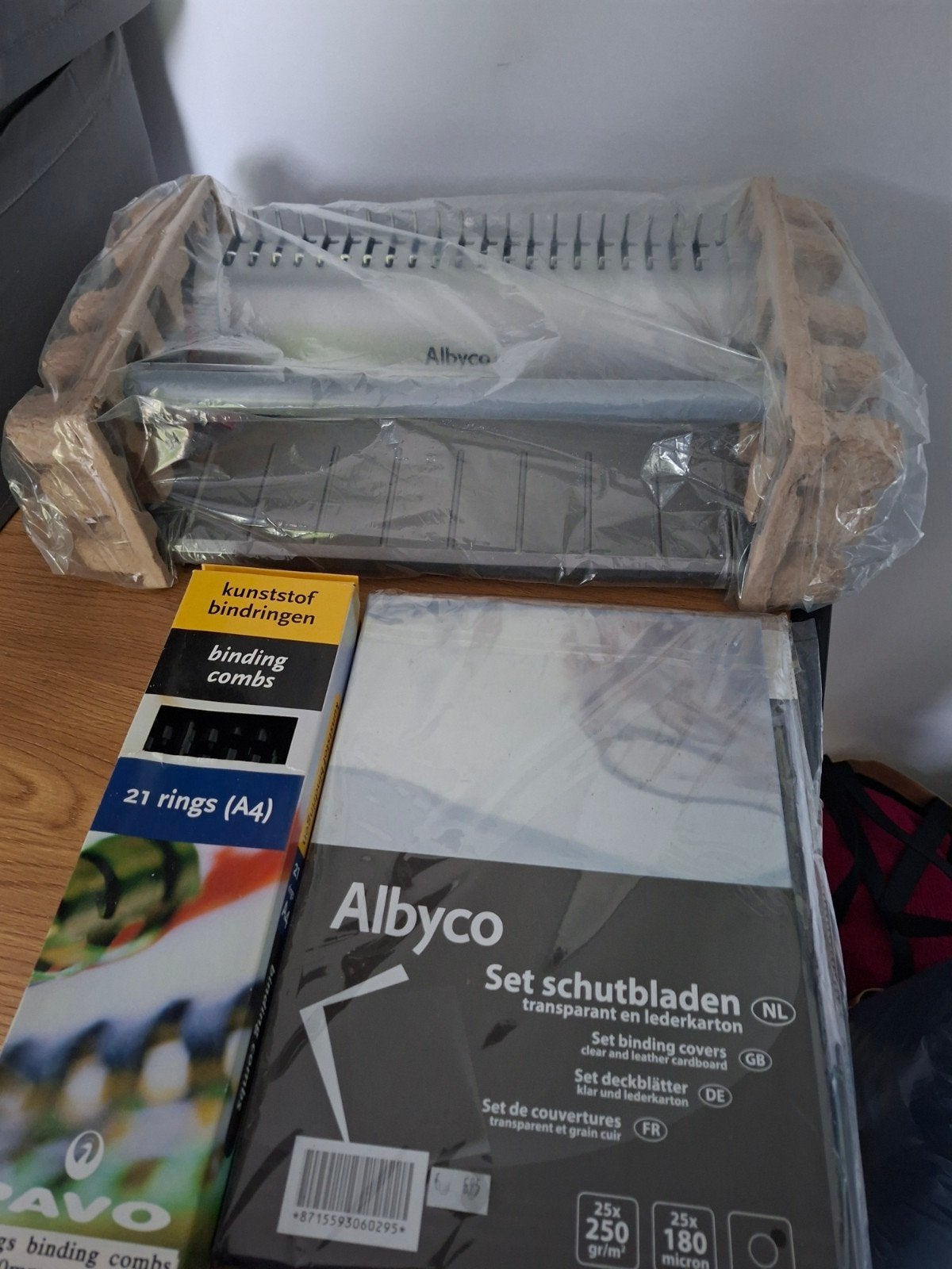 Nieuw Albyco inbindmachine, Ophalen, Nieuw