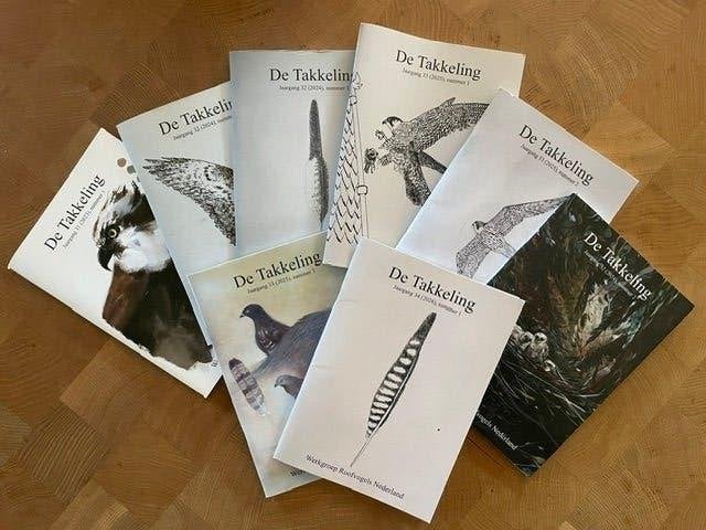 Roofvogeltijdschrift Takkeling, Boeken, Ophalen, Zo goed als nieuw, Vogels, Diverse auteurs