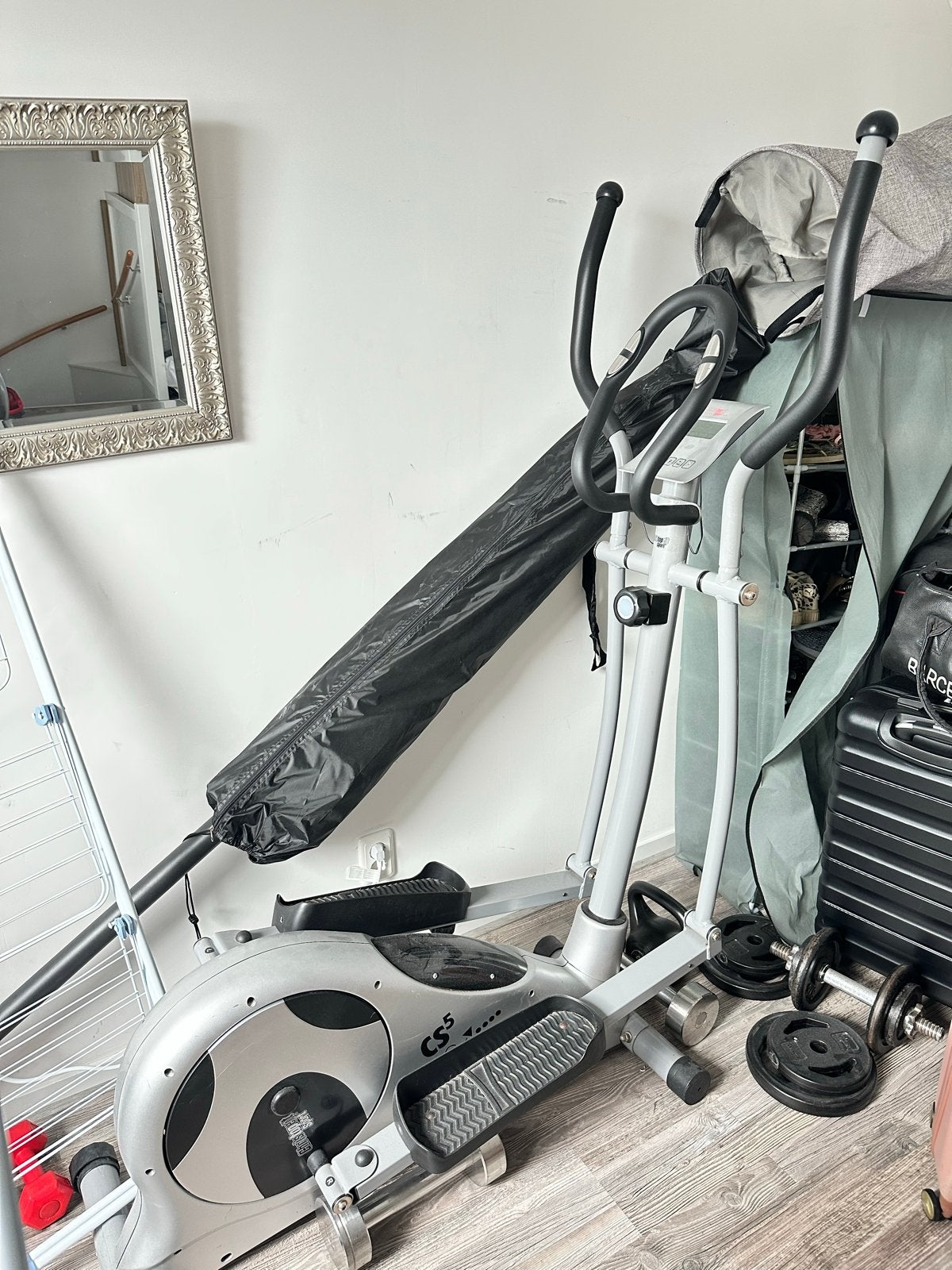 Christopeit Sport CS 5 Crosstrainer - Zo goed als nieuw, Sport en Fitness, Ophalen, Armen, Zo goed als nieuw, Crosstrainer