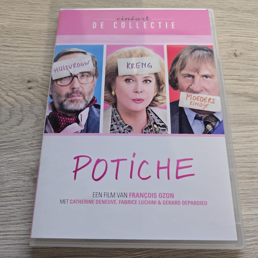 Potiche (Cineart) 4 HALEN = 3 BETALEN, Alle leeftijden, Ophalen of Verzenden, Zo goed als nieuw, Overige gebieden