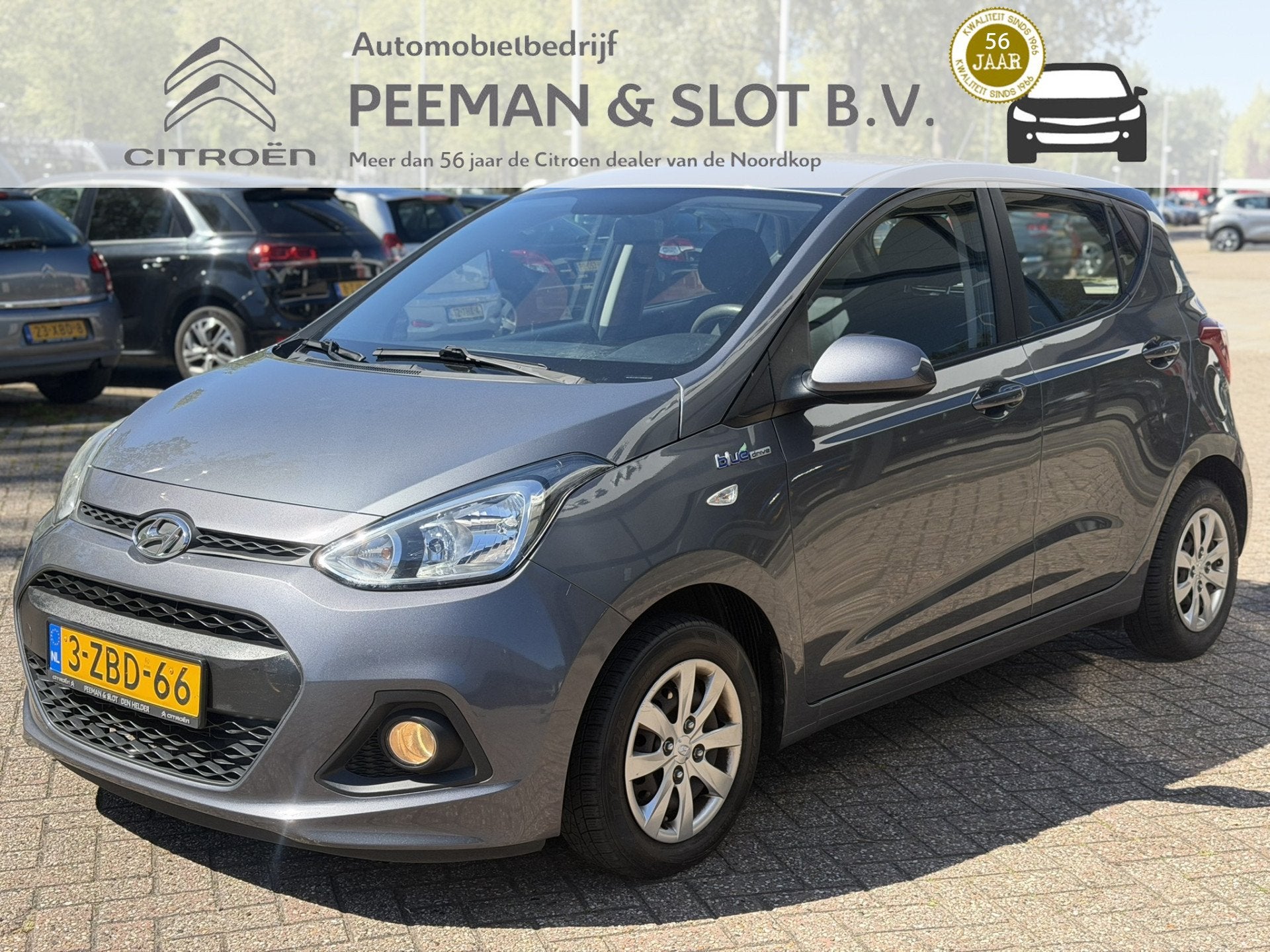 Hyundai i10 1.0i Go! (bj 2014), Voorwielaandrijving, Stof, Gebruikt, 23 km/l