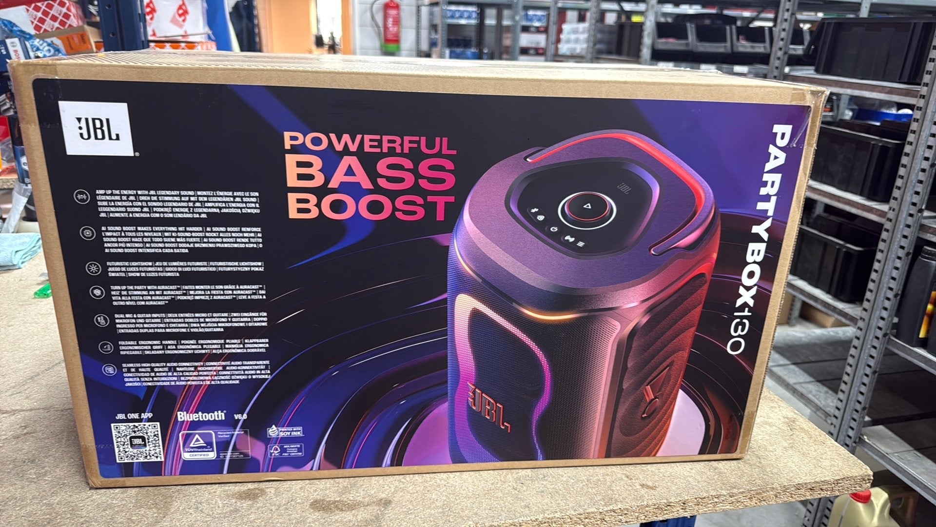 NIEUW JBL PARTY 130 PARTYBOX