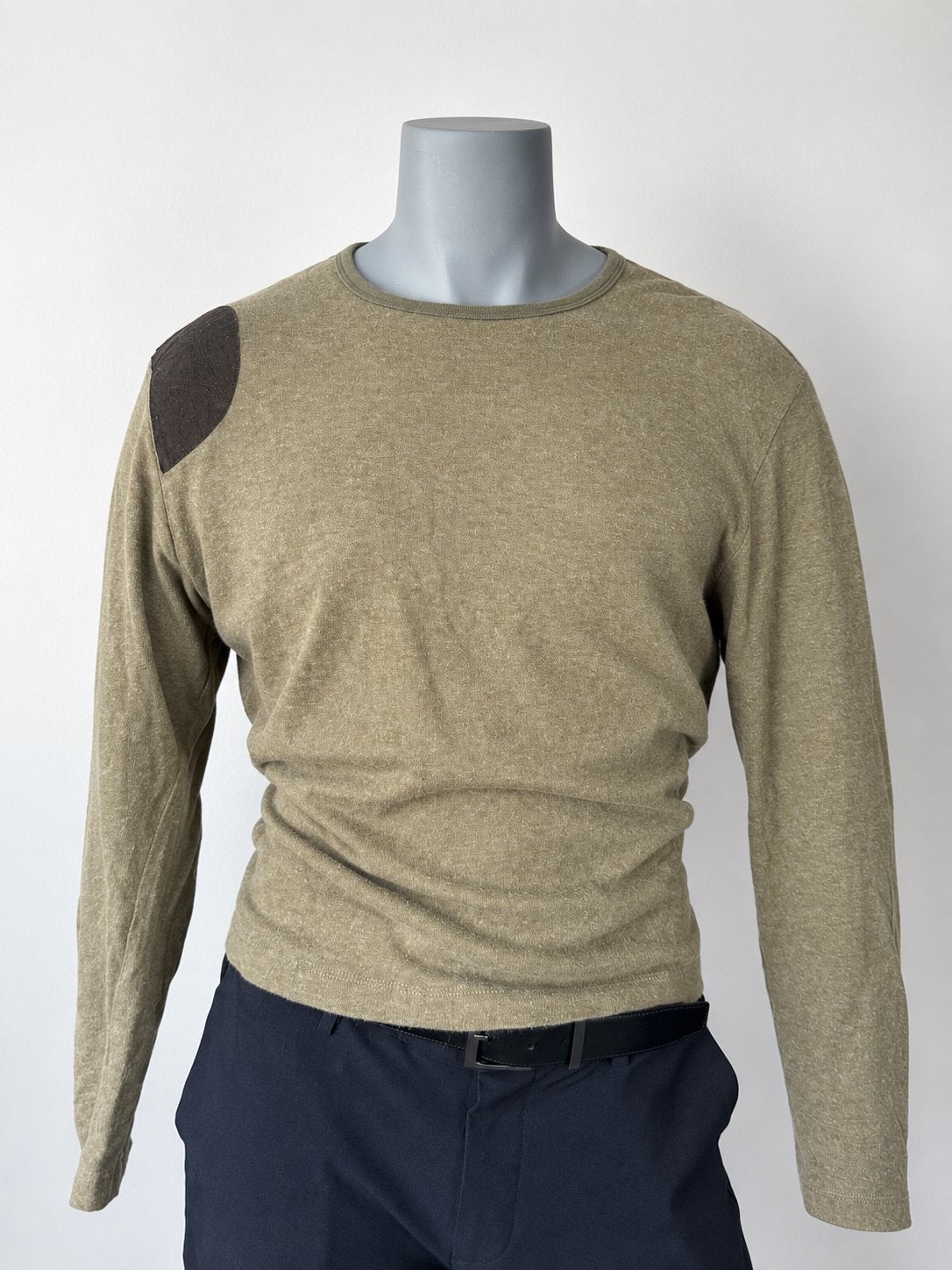 Polo Ralph Lauren heren longsleeve groen XXL wol katoen, Ophalen of Verzenden, Zo goed als nieuw, Overige maten, Groen