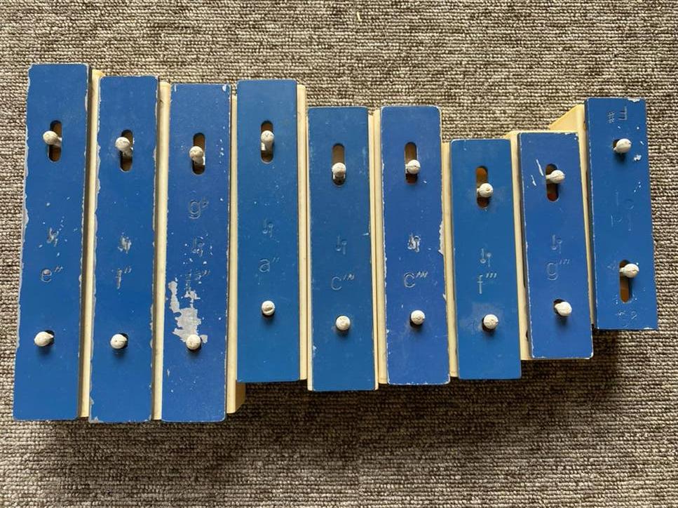 Vintage Orff Percussie Instrument - Made in Western-Germany, Ophalen of Verzenden, Gebruikt, Melodische percussie