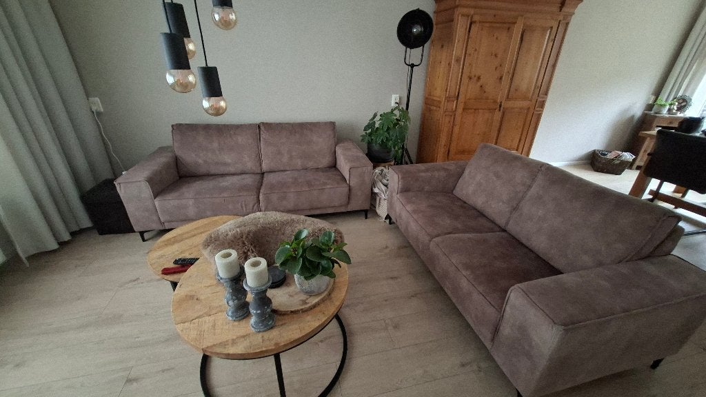 Bankstel, Ophalen, Gebruikt, 75 tot 100 cm, Vierpersoons of meer