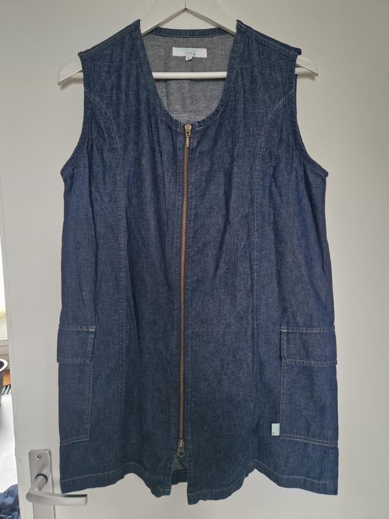 Canoe Original Jeans Denim Gilet Maat XL, Blauw, Maat 46/48 (XL) of groter, Ophalen of Verzenden, Zo goed als nieuw
