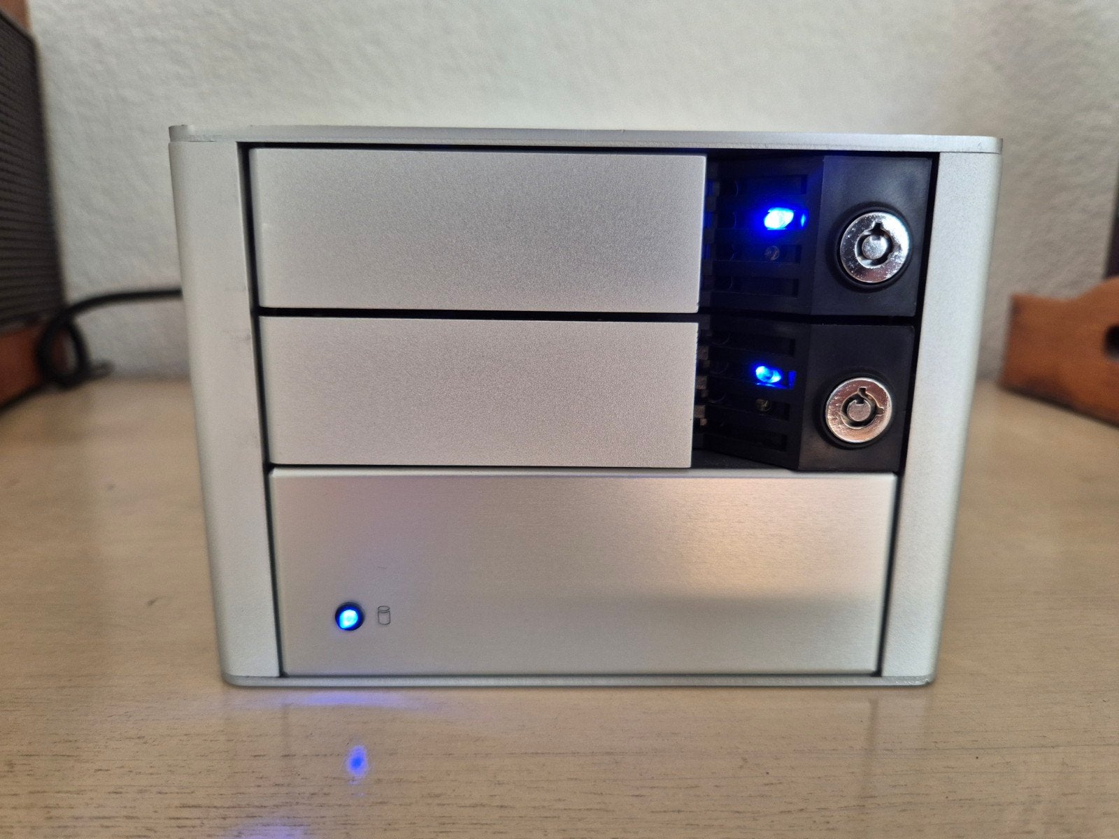 Externe HDD enclosure met koeling en Maxtor 160GB HDD, Maxtor, Gebruikt, HDD, 160GB