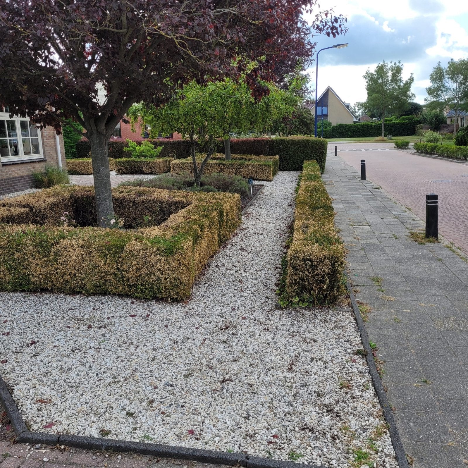 Decoratief Grind voor Tuin en Pad, Ophalen, Gebruikt, Grijs, Grind