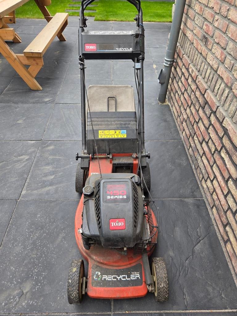 Toro Recycler cirkelmaaier met aluminium maaidek, Tuin en Terras, Grasmaaiers, Ophalen, Cirkelmaaier, Gebruikt, Toro