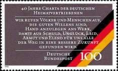 DUITSLAND 1990 40j. CHARTA, Michel: 1470, Postfris., Verzenden, 1990 tot heden, Postfris