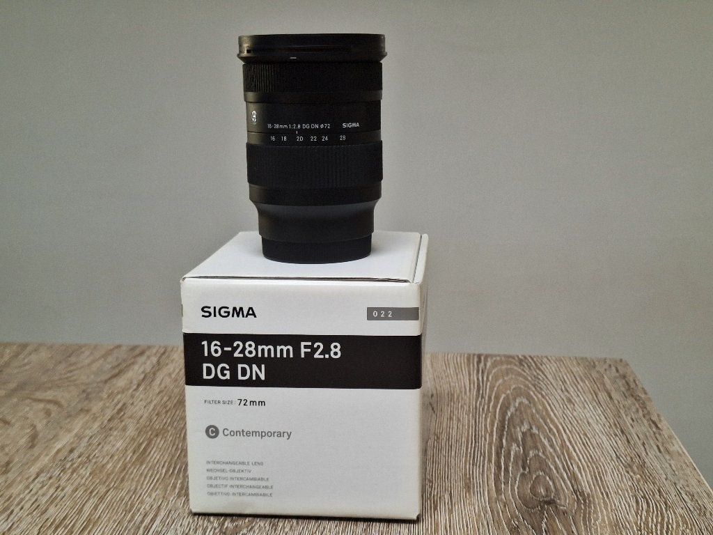 Sigma 16-28mm f/2.8 DG DN (C) Sony FE, Sony E-mount, Sigma, Handmatige focus, Zo goed als nieuw