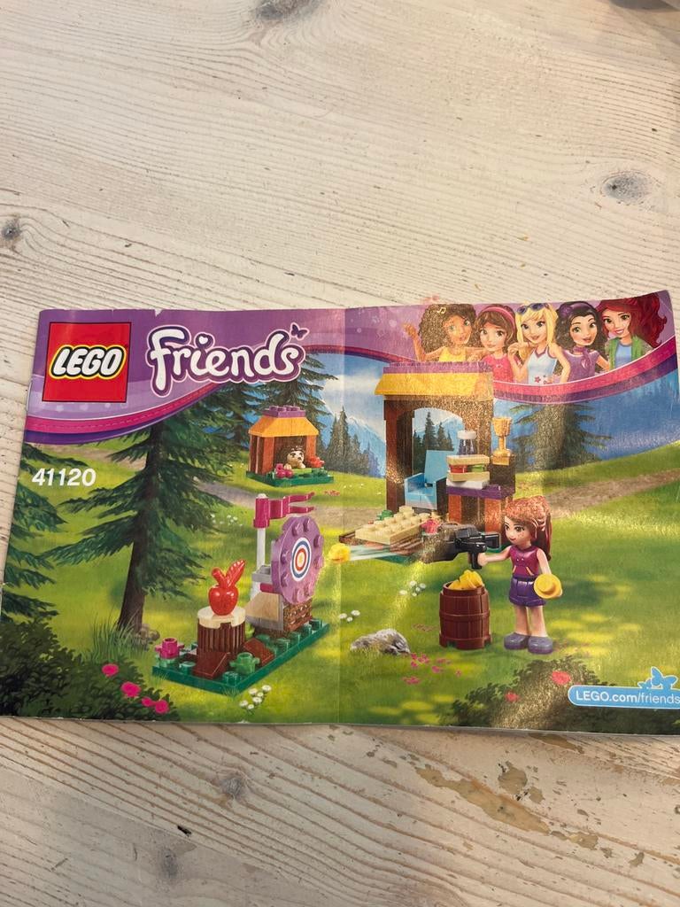 Lego Friends 41120 Avonturenkamp Boogschieten, Lego, Friends, Ophalen of Verzenden, Zo goed als nieuw