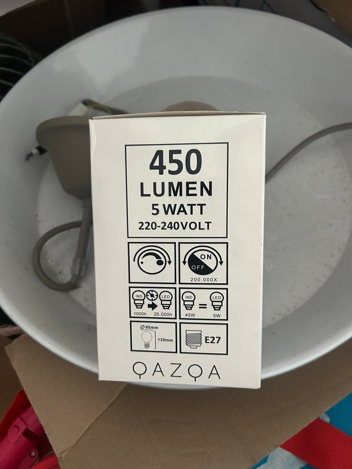 2 dezelfde Grijze hanglamp, Ophalen, Gebruikt, Metaal, E27 (groot)