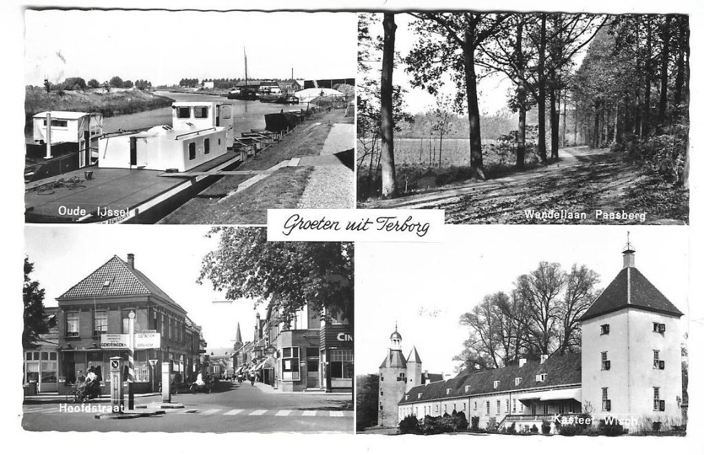 T48A Terborg, Verzenden, 1960 tot 1980, Gelopen, Gelderland