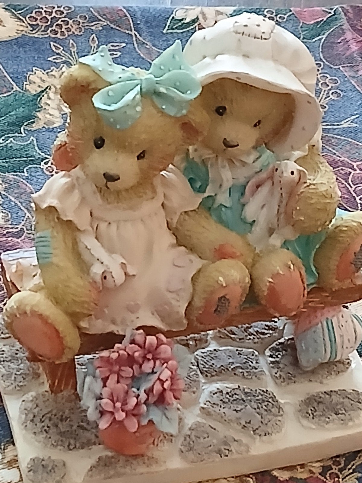 Cherished Teddies "Tracie and Nicole" Beeldje, Verzamelen, Beren en Cherished Teddies, Ophalen of Verzenden, Zo goed als nieuw