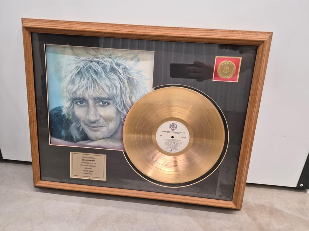 Rod Stewart Gouden plaat, Antiek en Kunst, Ophalen of Verzenden