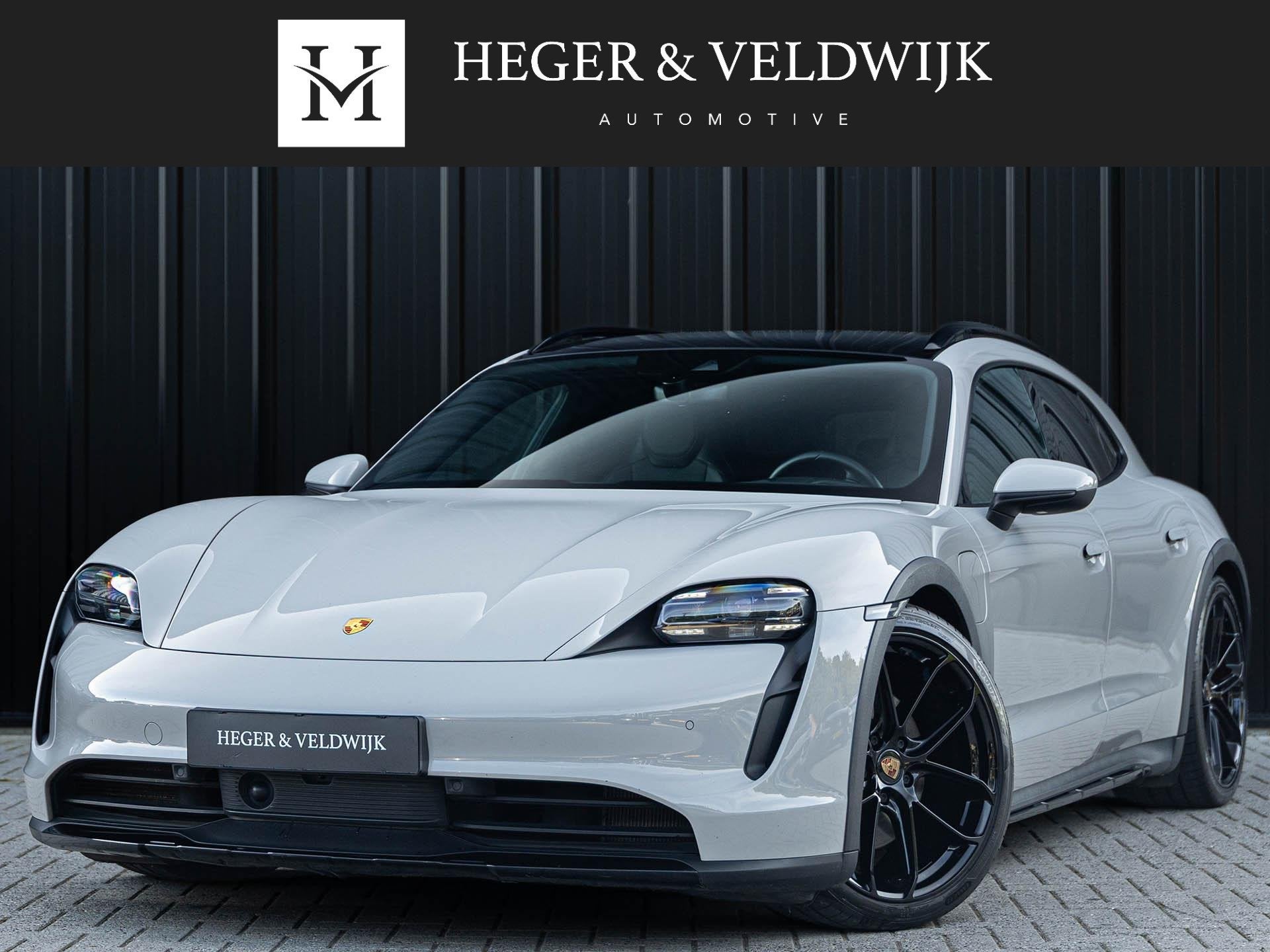 Porsche Taycan Cross Turismo 4 93 kWh | Bose sound | Adaptiv, Auto's, Automaat, Stof, Zwart, Overige kleuren