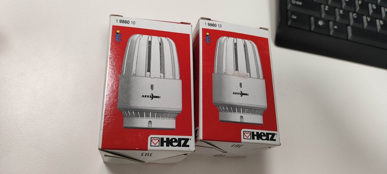 Herz HerZcules Thermostaatknop nieuw, Doe-het-zelf en Verbouw, Thermostaat, Minder dan 30 cm, Nieuw, Minder dan 60 cm