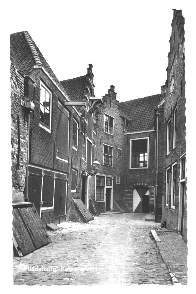 968578	Middelburg	Kuiperspoort	Nette oude kaart Onbeschreven, Ophalen of Verzenden, 1960 tot 1980, Ongelopen, Zeeland