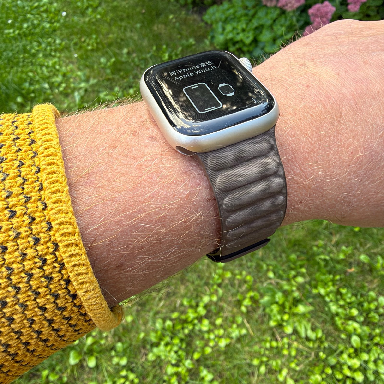 Apple Watch series 9 GPS sterrenlicht alu 41 mm