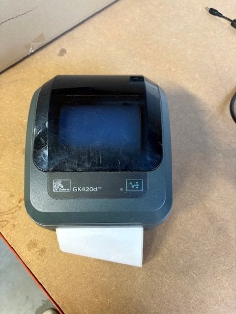 Zebra GK420d Labelprinter - Gebruikt, Gebruikt, Ophalen of Verzenden, Zebra Technologies, Zebra