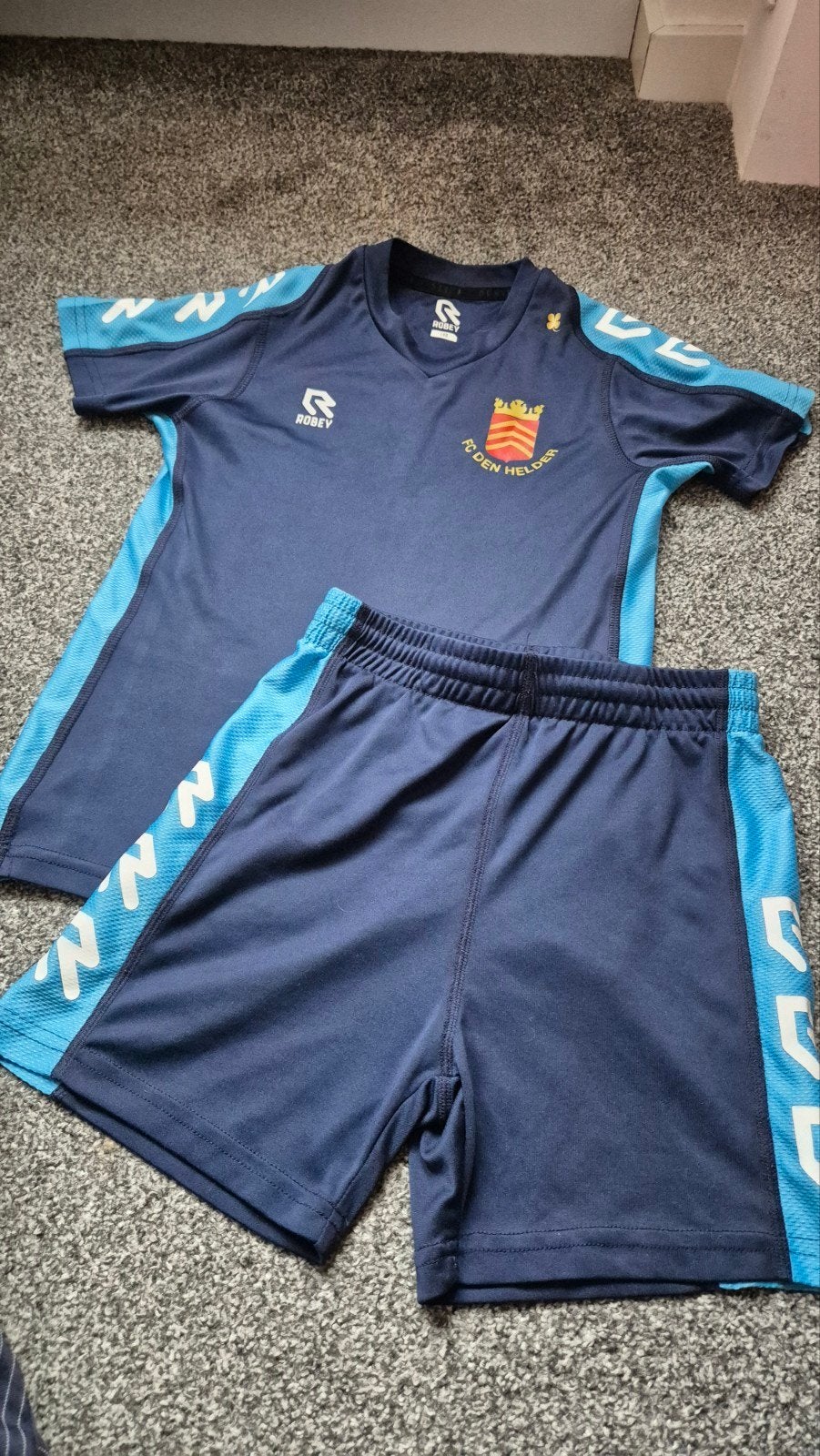 FC Den Helder voetbal tenu, Maat XS of kleiner, Ophalen of Verzenden, Zo goed als nieuw, Shirt